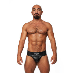Mr B - Mister B Jockstrap en cuir Mister B Noir